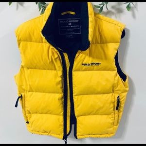 Polo puffer vest